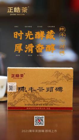 陈年茶头砖丨时光酵藏，厚滑香醇